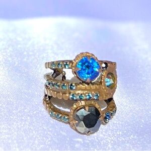 NWOT SORELLI OS Multi Colored Ring